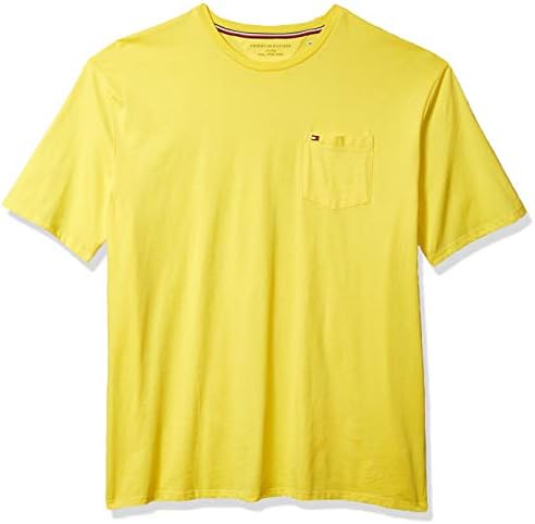 tommy hilfiger yellow crew neck