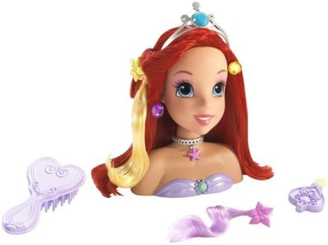 disney princess deluxe ariel styling head