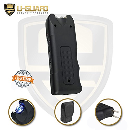 Hand Stun Gun Personal Safe Alarm Mini Pepper Spray Stun Gun Combo
