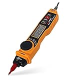 2 in 1 Digital Multimeter and Voltage Tester Pen - 2000 Counts with Non-contact NCV AC/DC Current Voltage Resistance Diode Connectivity Multitester