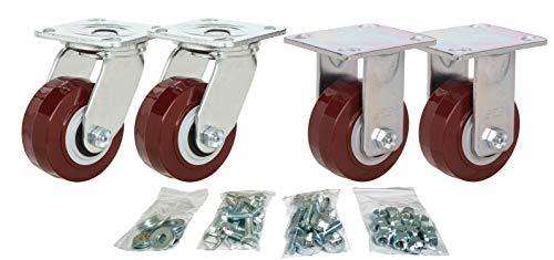 Toolbox Caster Set | 4" for Greenlee, Knaack and