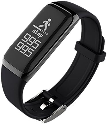 Fitness Activity Tracker Wristband, Focipow Heart Rate Blood &amp; Pressure &amp; Sleep Monitor, IP67 Waterproof, Activity Tracker Calorie Counter Pedometer Waist Watch Bracelet Support Android and IOS