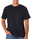 Comfort Colors 4.8 Oz. Ringspun Garment-Dyed T-Shirt (C4017)- BLACK, L