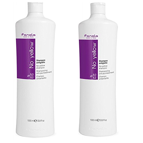 Fanola No Yellow Shampoo (2 BOTTLES) - 1000ml Each