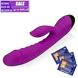 Silicone Portable Vibrator,Multi-Functional Rechargeable USB Cordless Therapeutic Handheld Electronic Vibrator for Home Personal Fitness Sports