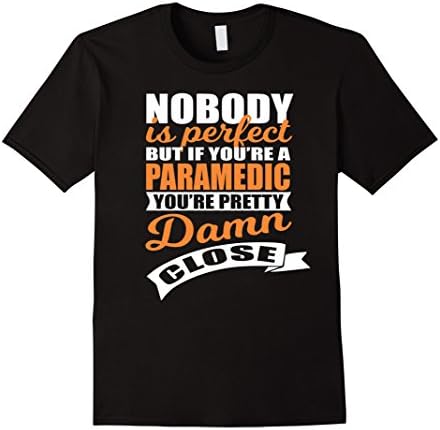 Mens Paramedic Shirt - Perfect Paramedic Gift - Coworker Gift XL Black