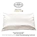 Fishers Finery 25mm 100% Pure Mulberry Silk Pillowcase (White King)
