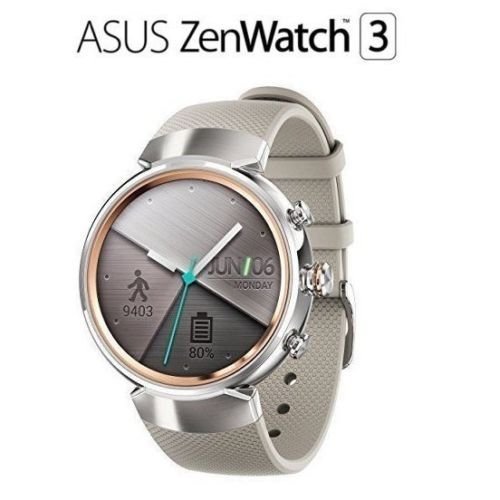 Asus zen watch 3 [wi503q-2rbge0015] 1.39   android silver face wi…