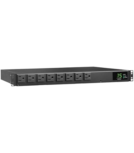 Tripp Lite　Metered PDU　PDUMH15-6　ブラック Tripp Lite Metered PDU - Power Solutions