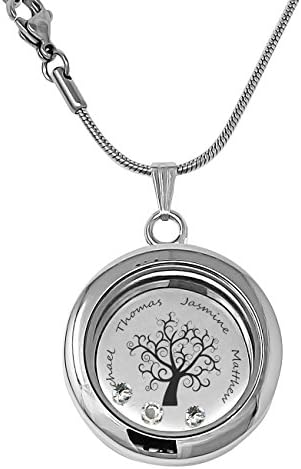Truly Charming Personalised Name Locket Necklaces