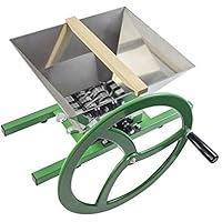 Fruit and Apple Crusher - 7L Stainless Steel Manual Juicer Grinder, Fruit Scratter Pulper for Wine and Cider Pressing