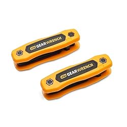 GEARWRENCH 17 Piece SAE/Metric Folding Hex Key Set