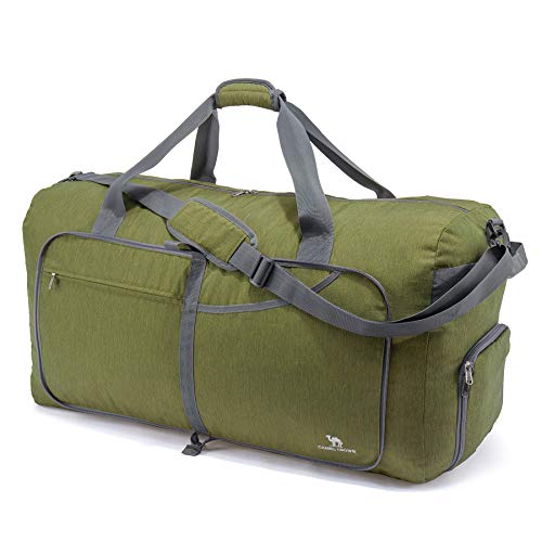 CAMEL CROWN 100L Extra Large Duffle Bag Travel Bag Lightweight Foldable