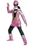 Disguise Saban Super MegaForce Power Rangers Pink Ranger Deluxe Girls Costume, Small/4-6x