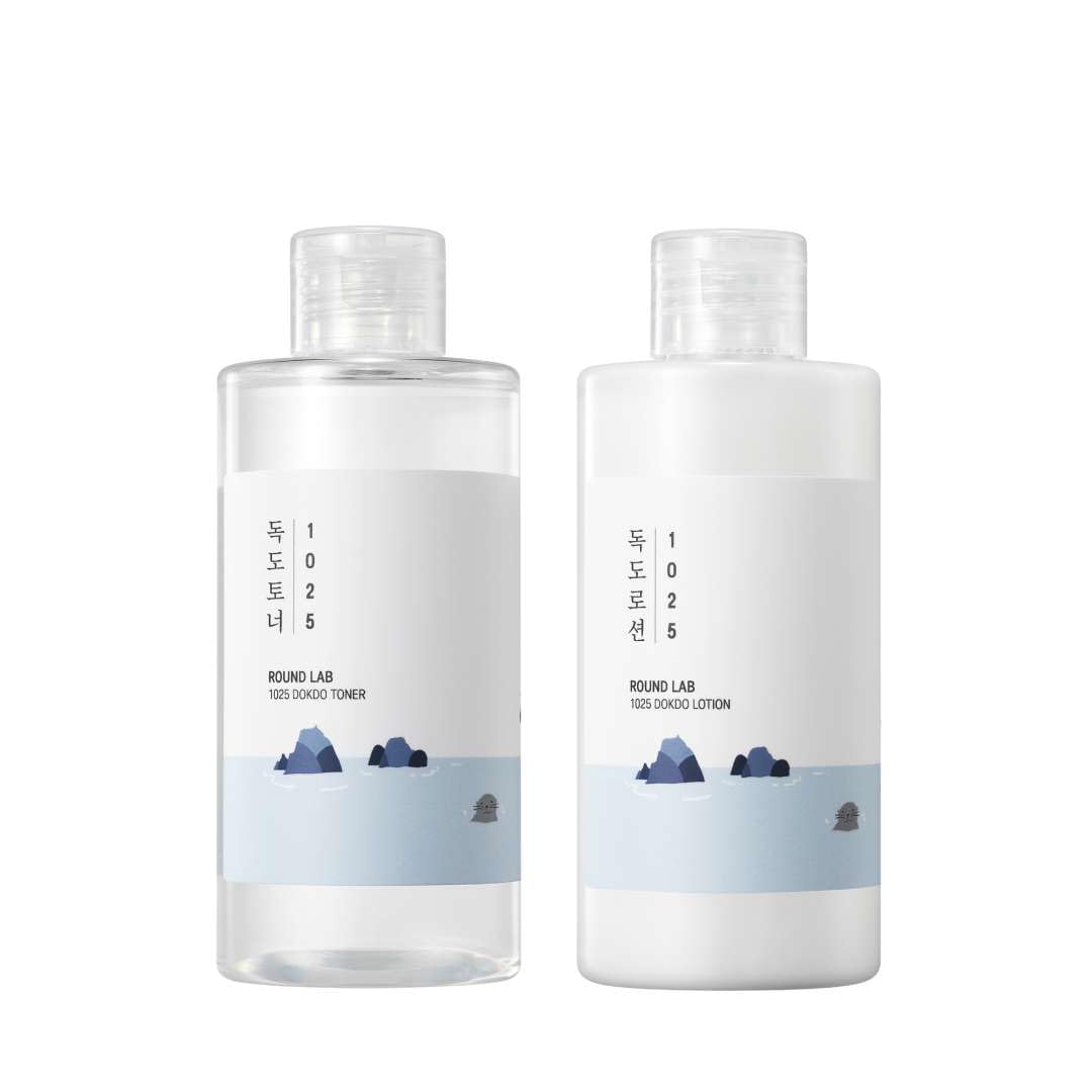 ROUND LAB 1025 Dokdo Toner 200 ml + Dokdo Lotion 200 ml