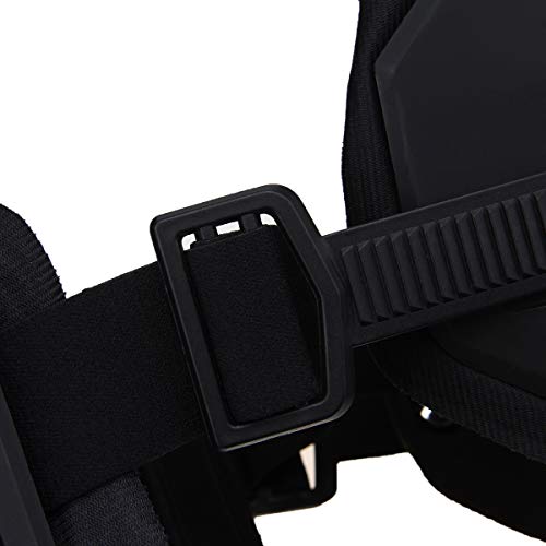 Possbay Motorcycle Armor, Motocross Racing Protective Gear Protection Chest and Back Protector Motocross Off-Road Racing Vest (XXL)