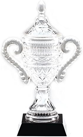 賞とギフトr Usカスタマイズ可能な14インチリードクリスタルトロフィーカップonブラックベース Personalization Includes 評価