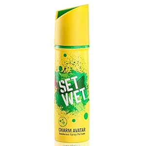 Set Wet Charm Avatar Deodorant Spray Perfume, 150 ml