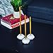 50 Natural 100% Pure Raw Beeswax Taper Candles (6