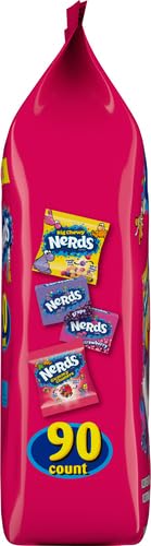 NERDS ASSORTED HALLOWEEN TRICK OR TREAT CANDY MIX, 90CT BAG