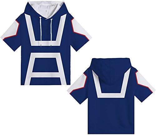 FANERR My Hero Deku T Shirt Costume Cosplay Boku No Hero Academia T Shirt