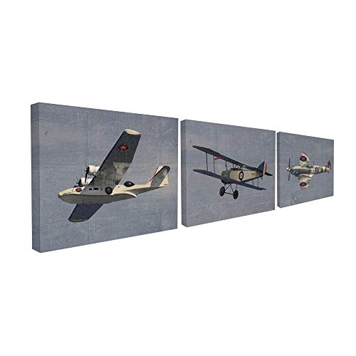 Kids Military Planes Blue Design