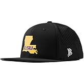 Branded Bills Officially Licensed x LSU Tigers Flat Performance Collection Gold State PVC