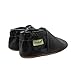 SAYOYO Baby Soft Sole Shoes Genuine Leather First Walker Infant Toddler Moccasins(6-12 Months, Black)