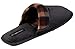 J. Fiallo Mens Faux Suede Scuff House Slipper With Plaid Trim Fabric Design In 4 Classy Colors
