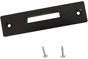 LXAUTOPCH Billet Aluminum Rear Sliding Moonroof Cover Latch, Sunroof Lock Rev 1 F Retainer 84900118 Compatible with Chevy Traverse, GMC Acadia, Buick Enclave（Rev1 black）