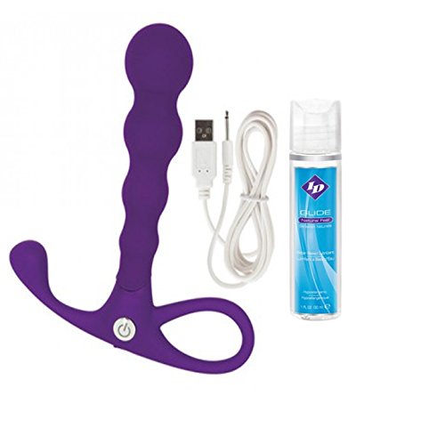 Embrace Beaded Probe - Purple + free Lube