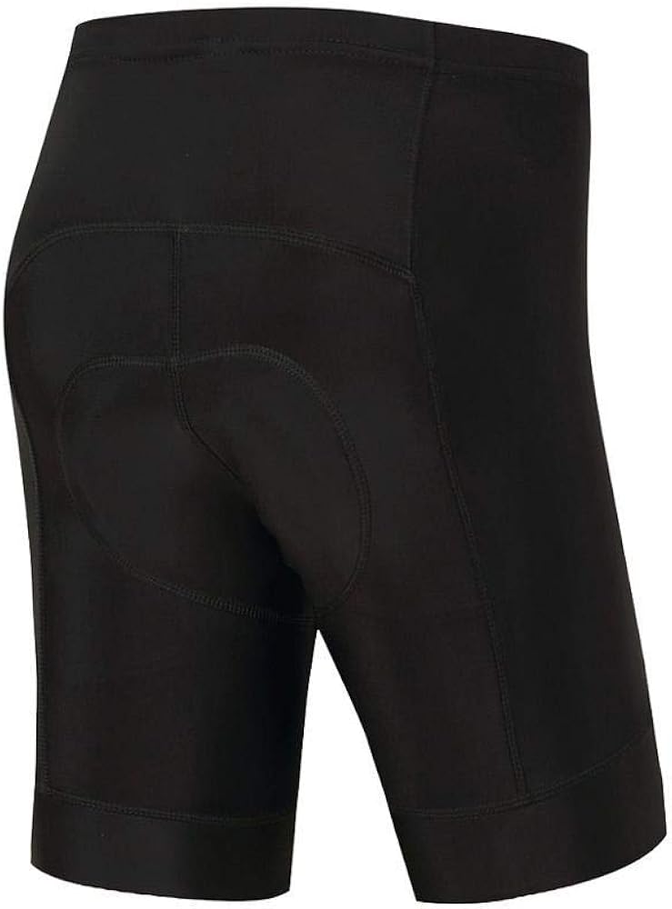 Womens Black Cycling Shorts 100 Lycra 5D Padded Shockproof Bicycle