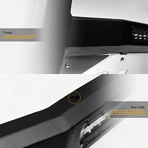 2003-2008 Honda Pilot/Ridgeline AVT Aluminum Bull Bar - Matte Black