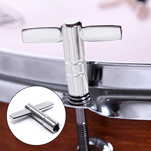 6Pcs Durm Key, Uspacific Zinc Alloy Continuous Motion universal Drum Tuning Key for Adjusting Most Conventional Drum - Thumbnail 5