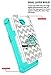 S7 Edge Case, Galaxy S7 Edge Case, Style4U Cute Owl Studded Rhinestone Crystal Bling Hybrid Armor Case Cover for Samsung Galaxy S7 Edge with 1 Style4U Stylus [White/Teal]