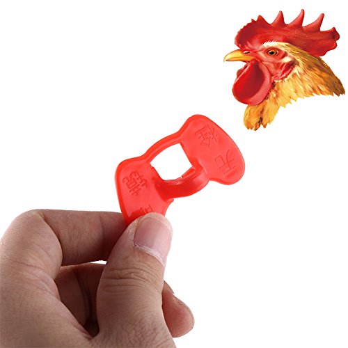 20 Pcs Anti Picken Brillens Kunststoff Pinless Peepers No-Bolt Hühnerbrillen Hühner Anti Picken Brille Geflügel Landwirtschafts Ausrüstung Werkzeu – Bild 7