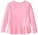 adidas Girls' Long Sleeve Girly Tee Shirt