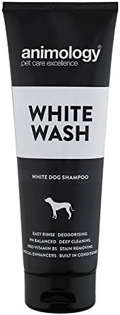 white wash dog shampoo