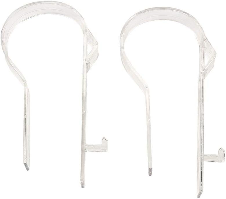 Bows & Ribbons - Pew Clips for Wedding Bows - Bulk Set of 12 Clips and Bow Holders - Wedding Ceremony and Church Decor