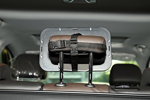 ANDALUS Baby Car Mirror | Back Seat Rear View Mirror | Crash Tested Shatterproof Acrylic | Wide Angle Convex Mirror with 360 Degree Maneuverability | Crystal Clear View | Easy Installation (1 Pack)