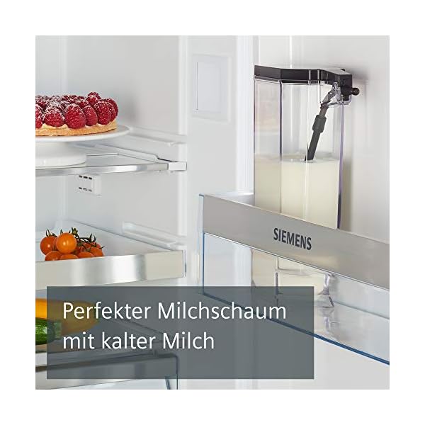 Siemens Kaffeevollautomat EQ.500 integral TQ505D09, viele Kaffeespezialitäten, Milchaufschäumer, integr. Milchbehälter… – Bild 7