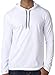 Yoga Clothing For You Mens Lightweight Hoodie Tee Shirt, Large White
