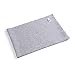 KUMONE Men Scarf Cashmere Winter Knit Wool Scarves with Gift Bag, Gray