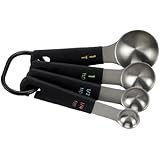 Oxo Good Grips Measuring Spoons, Stainless Steel, 4-Pc