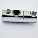 KES Replacement 23mm Hand Held Shower Bracket for Slider Height & Angle Adjustable Sprayer Holder on Slide Bar, Chrome, PB1S23