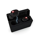 GoNovate Gemini+ Smallest True Wireless Bluetooth 5.0 Earbuds with 3000 mAh Charging Case, Supports Track Control, True Stereo Audio Bluetooth Headphones for Music and Calls
