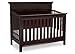 Serta Fairmount 4-in-1 Convertible Baby Crib, Dark Chocolate