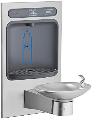 Halsey Taylor HTHB-OVLEBP-I Hydroboost Filling Station with integrated OVL-II Fountain
