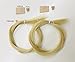 Luckele MI&VI Mongolian Horse Hair for Violin, Viola Bows - Unbleached, White 29.5