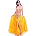 ROYAL SMEELA Belly Dance Costume Set for Women Belly Dance Bra and Belt Chiffon Dancing Skirts Professional Outfit 3pcs